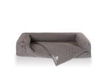 Knuffelwuff orthopädisches 2in1 Sofaschutz Hundebett Yona grau XL
