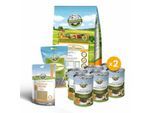 Bellfor Leishmaniose Set für Hunde - Naturgut-Schmaus 4kg + Landgut-Menü 12x400g + Immun Pulver 80g + Landgut-Happen 200g