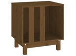 VidaXL Hundehütte Massivholz Kiefer Hundehöhle Hundebett braun 50 cm, 50 cm, 52 cm