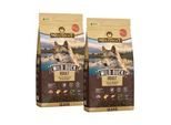 WOLFSBLUT Wild Duck Hund Trockenfutter, Adult 2x12,5 kg
