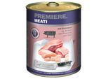 PREMIERE Meati Nassfutter Hund, Adult, Schinken 12x800 g
