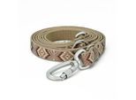 THE DOG IDEA Boho-Chic Hundeleine Nude 2 m
