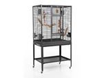 Montana Cages Vogelkäfig Madeira Single dunkelgrau