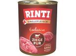 RINTI Singlefleisch Exclusive Ziege pur 12x800 g