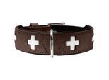 Hunter Halsband Swiss braun 55 cm