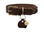 Hunter Halsband Sansibar Solid dunkelbraun 55 cm
