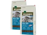 REAL NATURE WILDERNESS Trockenfutter Katze, Adult, Wildcoast, Thunfisch mit Huhn, Büffel & Krill 2x7 kg