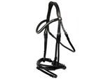 Hans Melzer Horse Equipment Hans Melzer Trense Hagen schwarz unterlegt LACK VB/ COB (Vollblut)