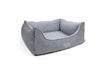 TrendPet VitaBed Style orthopädisches Hundebett grau S