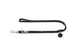 Hunter Verstellbare Führleine Solid Education schwarz 1,8 cm, 2,5 m