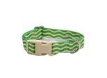 Barkalot Hundehalsband Recyceltes Polyester beige /grün S