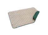 Doctor Bark Fleece Wendedecke beige /grün M