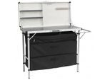 Outwell - Magante Kitchen Unit - Campingschrank Gr 136 x 54 x 90/140 cm schwarz