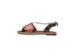 Sandale DOGO "Hazel Victor Bicycles Damen Sandalen, Hazel Spread Your Wings", Damen, Gr. 38, Normalschaft, gelb, Lederimitat, Schuhe Sandale, Handgefertigt