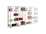 Regalwerk BERT-Standardregal Set 3 1 x Grundf. + 3 x Anbauf. HxBxT 2000x1005x500 mm (B3-53510-50-S3)