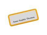 Eichner Namensschild magnetisch 81 x 33 mm gelb (9218-03007)