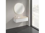 Villeroy und Boch Antao Sideboard K40003MT 100x26,8x50cm, Waschbeckenplattenfarbe botticino, white matt lacquer