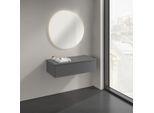 Villeroy und Boch Antao Sideboard K40100GK 100x26,8x50cm, Waschbeckenplattenfarbe Lack, anthracite matt lacquer