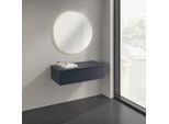 Villeroy und Boch Antao Sideboard K40100HG 100x26,8x50cm, Waschbeckenplattenfarbe Lack, midnight blue matt lacquer
