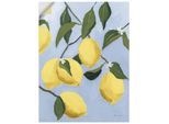 Wandbild ARTLAND "Lemon Tree Light", farbe bild(er): gelb, B:30cm H:40cm, Bilder, als Alubild, Leinwandbild, Poster, Wandaufkleber in verschied. Größen