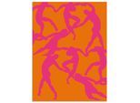 Wandbild ARTLAND "Matisse - Der Tanz in pink-orange", farbe bild(er): pink, B:90cm H:120cm, Alu Dibond, Bilder, als Alubild, Leinwandbild, Poster, Wandaufkleber in verschied. Größen