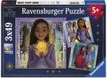 Puzzle RAVENSBURGER "Disney Wish", bunt, Puzzles, KinderB:21cm H:21cm, Pappe, Made in Europe, B:21cm H:21cm