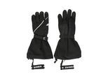 Skihandschuhe ZANIER "70 North", Damen, Gr. 10.5, schwarz, 90% Polyester, 10% Leder, Handschuhe, mit Primaloft-Isolierung