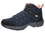 Stiefel BRÜTTING "Trekkingstiefel Mount Harvard High", Damen, Gr. 36, blau, Veloursleder, Schuhe Stiefel