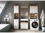 Badezimmer Lambada 4-tlg. ca. 160 cm Eiche/Weiß