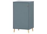 Aktenschrank Serie 500 Blau ca. 50,95x92,6x41cm