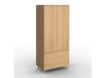 Drehtürenschrank Marlo Eichefarben ca. 100x223x60 cm