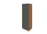 Held Kühlschrank-Umbauschrank ca. 60 cm Anthrazit/Eiche