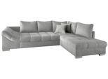 Wohnlandschaft Alvito Hellgrau Nylon/Mikrofaser