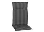 Hochlehner Auflagen Belm 4er-Set ca. 118x50cm Grau/Weiß