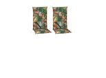 Hochlehner Auflagen Texas 2er-Set ca. 118x46cm Dschungel