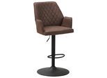 Barhocker Donny ca. 42x114 cm Taupe