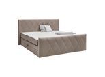Boxspringbett Josie-B Beige ca. 160x200cm