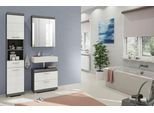 Badezimmer Scout 3-tlg. ca. 97 cm Anthrazit/Weiß