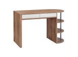 Schreibtisch Lovino Eichefarben MDF ca. 121x60 cm