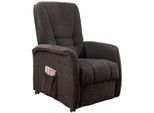 Relaxsessel Harry Dunkelbraun Nylon/Struktur