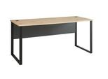 Schreibtisch Memphis in Eiche Artisan/Schwarz