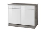 Küchenunterschrank "Cardiff" Weiss