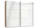 Schwebetürenschrank Level 36D ca. 200x216x65 cmWeiß