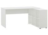 Schreibtisch Serie 500 Weiß ca. 150x73,6x121,6cm