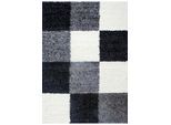 Hochflorteppich Life Schwarz ca. 120x170cm