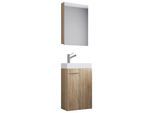 Gästebad Slito 3-tlg. ca. 41 cm Sonoma Eiche