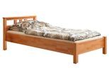 Bett "Merci", aus Buche, buchefarben