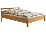 Bett "Merci", aus Buche, buchefarben