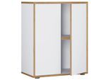 Aktenschrank Salia B60 Honigeiche/Weiß