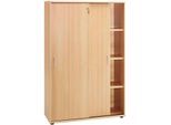 Aktenschrank Serie 4000 Buchefarbe